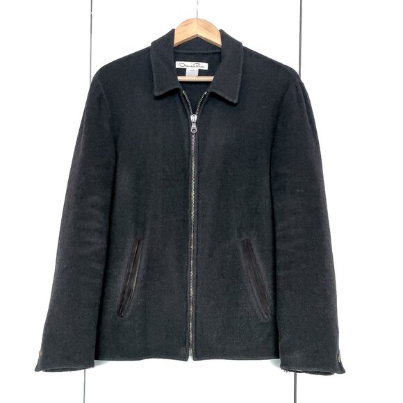 OSCAR DE LA RENTA 100% Cashmere Men's Jacket, Made in Italy, Size 38 (M)